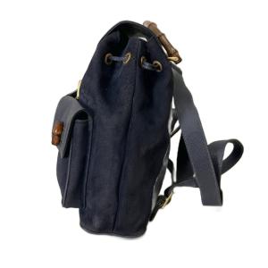 GUCCI バンブー リュックサック ネイビー 003・2058・0016