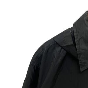 FENDI JEANS ジャケット フーデット ジップアップ オールド 42 ブラック