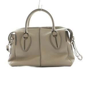 TOD'S Dスタイリング 2WAYバッグ ベージュ