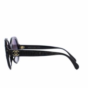 CHANEL ココマーク サングラス スパンコール 5617 140 ブラック 5451-A
