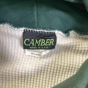 CAMBER パーカー スウェット プルオーバー フーディ ヘビーオンス 長袖 2XL グリーン