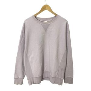 Damage Sweat Crew トレーナー スウェット ガゼット 長袖 L ラベンダー系