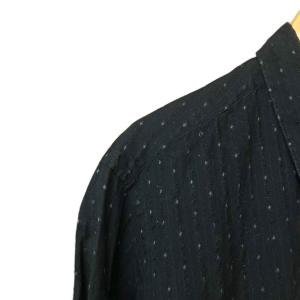 COMME des GARCONS 90sシャツ シャドーストライプ アーカイブ 長袖 AD1999 ブラック