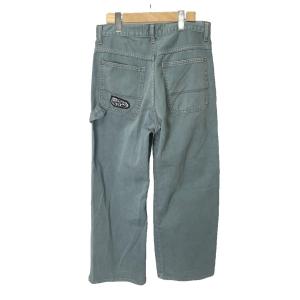 LEE pipes 90s スケートライン ワイドパンツ バギー M グリーン
