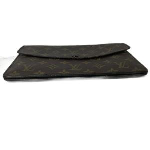 LOUIS VUITTON モノグラム ダブルラバット ショルダーバッグ ブラウン M51815