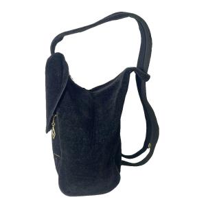 FEILER リュックサック デイパック ボディバッグ ショルダーバッグ ロゴ ブラック