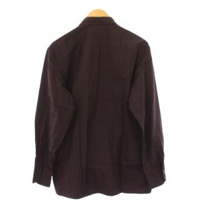 Jean Paul GAULTIER HOMME シャツ カジュアル 長袖 コットン 48 茶  /KH