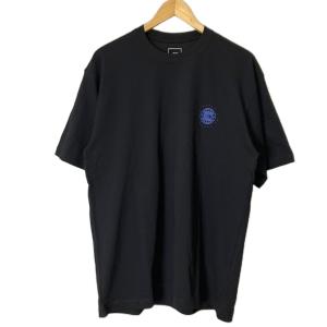 ジオスクエアロゴティー Tシャツ カットソー 半袖 XL ブラック NT32541
