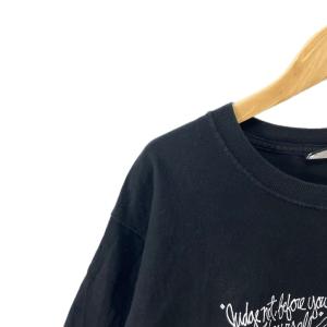 STUSSY フォトTシャツ プリント カットソー 半袖 M ブラック
