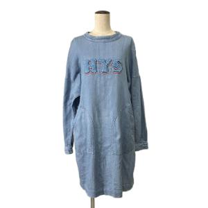 デニムワンピース HYS ロング F インディゴブルー 01203AH03