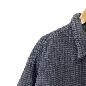 GRAMiCCi オールドシャツ ヴィンテージ USA製 半袖 M ネイビー