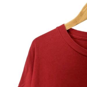 STUSSY Tシャツ 半袖 カットソー ワンポイントワッペン XL レッド