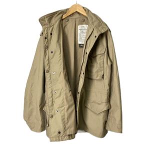 ALPHA INDUSTRIES M-65フィールドジャケット ミリタリージャケット エポレット S ベージュ