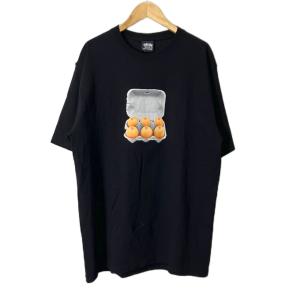プリントTシャツ カットソー 半袖 M ブラック