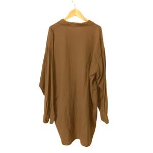 Y's for men 80sプルオーバーシャツ 長袖 初期タグ アーカイブ ヴィンテージ オープンカラー ダブルポケット ブラウン