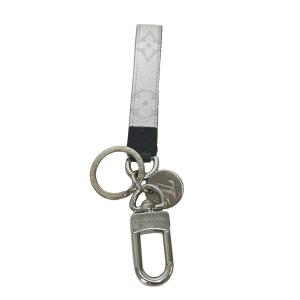 LOUIS VUITTON モノグラム エクリプス ポルトクレ ドラゴンヌ キーホルダー ホワイト M64168