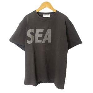 SEA S/S T-SHIRT Tシャツ カットソー ロゴプリント クルーネック 半袖 WDS-SEA-22S-02