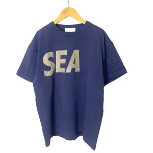 SEA S/S T-SHIRT Tシャツ カットソー ロゴプリント クルーネック 半袖 WDS-SEA-22S-02