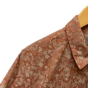 Patagonia ゴートゥシャツ 総柄シャツ 半袖 S オレンジ 52691 SP19