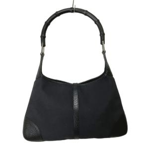GUCCI バンブー カンデンスキーハンドバッグ ブラック 0014060