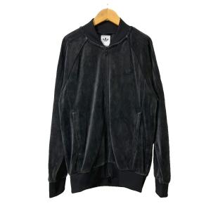SST アディカラーベロアトラックトップ トラックジャケット ジャージ L ブラック JX1559