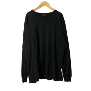 LUSTER PLAITING L/S TEE Tシャツ カットソー 長袖 5 ブラック A00P01GT