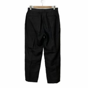 Polo by Ralph Lauren リネンパンツ テーパード スラックス 79 ブラック