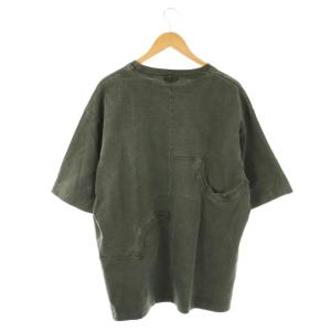 UNDERCOVER カスタムハギドッキングデザインTシャツ カットソー 半袖 4 グレー U11B4805-2 /DO OS