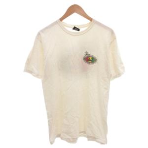 rasta oval pig dyed Tシャツ ロゴ プリント メキシコ製 M 白 ホワイト /FF