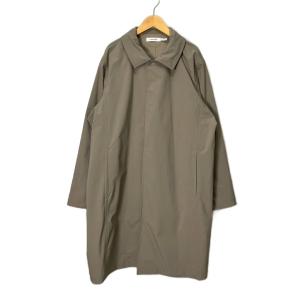 PLOUGHMAN LONG COAT PliantexR ロングコート ステンカラーコート スナップボタン