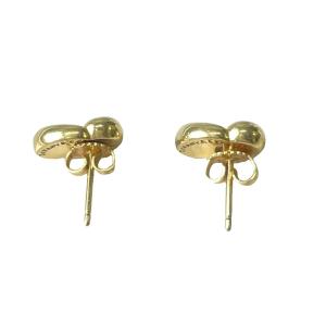 TIFFANY&Co. エルサペレッティダブルティアドロップピアス 750 K18