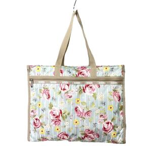 トートバッグ ハンドバッグ 花柄 スカイブルー マルチカラー GY06