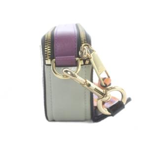 MARC JACOBS ザ スナップショット ショルダーバッグ 斜めがけ レザー ロゴ マルチカラー H172L01SP22 GY18