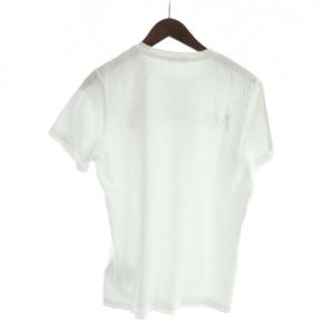 MONCLER T-SHIRT GIOCOLLO Tシャツ カットソー 半袖 ロゴ S 白 ホワイト GY19 /MQ
