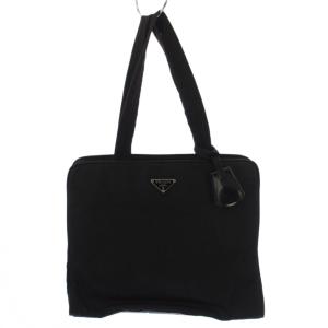 PRADA トートバッグ 三角プレート ロゴ ナイロン