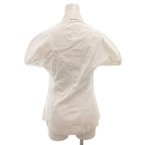 Alexander McQueen ブラウス フリル パフスリーブ 38 ホワイト