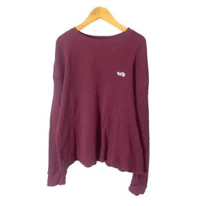 × carservice サーマルカットソー Tシャツ 長袖 L ボルドー