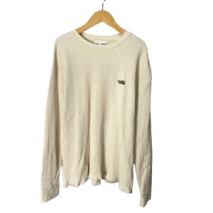 × carservice サーマルカットソー Tシャツ 長袖 L アイボリー