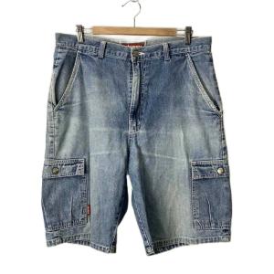 90s ハーフカーゴ ショートパンツ デニム ヴィンテージ