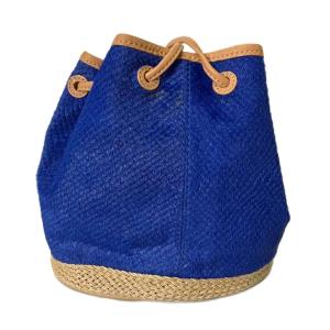 UGG 巾着バッグ ハンドバッグ ショルダー ハラコ 青 ブルー