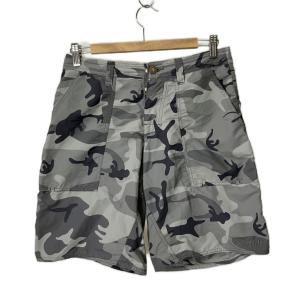 ショートパンツ ハーフパンツ ショーツ カモ柄 W29 グレー