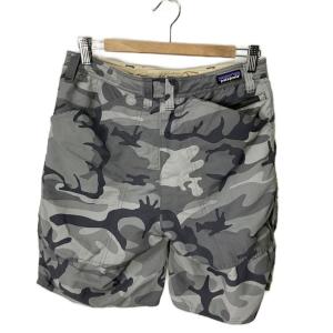 Patagonia ショートパンツ ハーフパンツ ショーツ カモ柄 W29 グレー