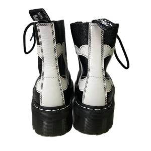 Dr.Martens ×MARY QUANT 8ホール ショートブーツ センタージップ UK6 ブラック