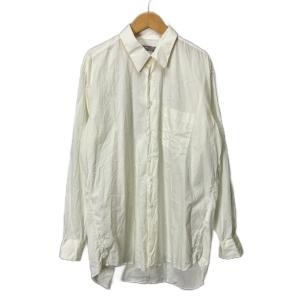 アーカイブコットンシャツ ドレスシャツ 長袖 AD2002 M アイボリー DZ-B004
