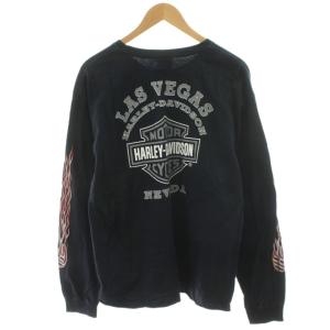 HARLEY DAVIDSON ハーレーダビッドソン-Tシャツ カットソー 長袖