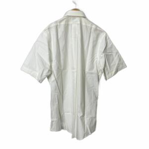 Brooks Brothers ボタンダウンシャツ コットンシャツ ノンアイロンシャツ 半袖 15 1/2 ホワイト