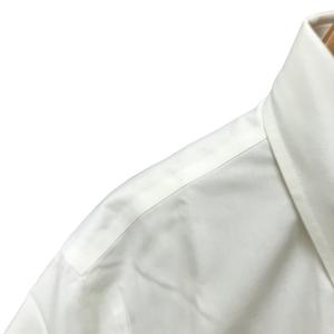 Brooks Brothers ボタンダウンシャツ コットンシャツ ノンアイロンシャツ 半袖 15 1/2 ホワイト