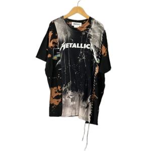 NEWSED リメイク バンドTシャツ F ブラック