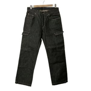 シェリーライン カーゴパンツ ブラックデニム 48 ブラック IBO101
