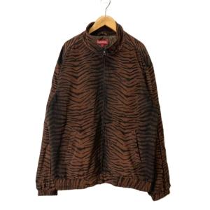 Tiger Stripe Track Jacket L ブラウン